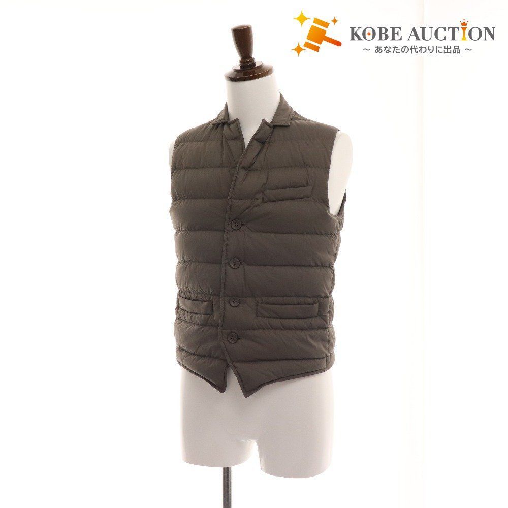 HERNO ヘルノ ダウンジレ　44 ブラウン系 HERNO ヘルノ メンズ GLOSSファブリック ボンバーダウン