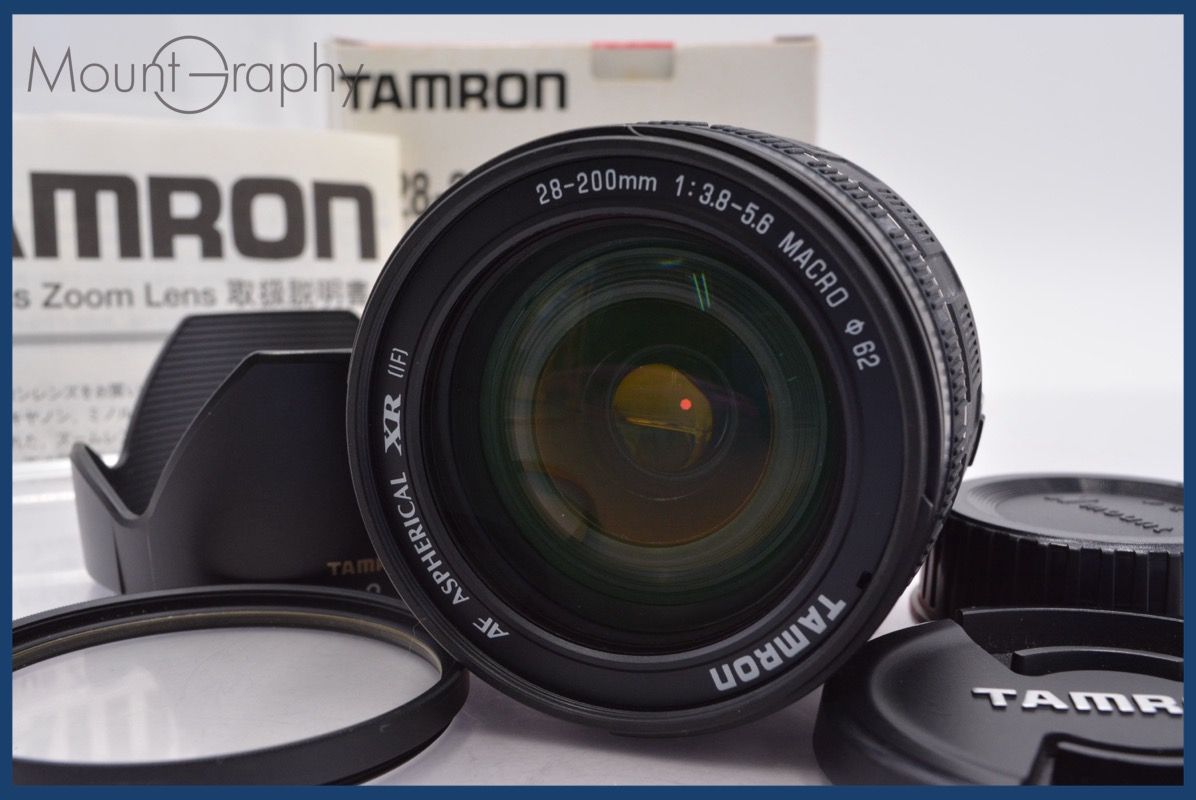 タムロン TAMRON レンズ AF ASPHERICAL Di LD 17-35mm F/2.8-4 中古 ジャンク G2-58 TAMRON AF 28-200mm F3.8-5.6 Aspherical XR [IF] MACRO For NIKON (F