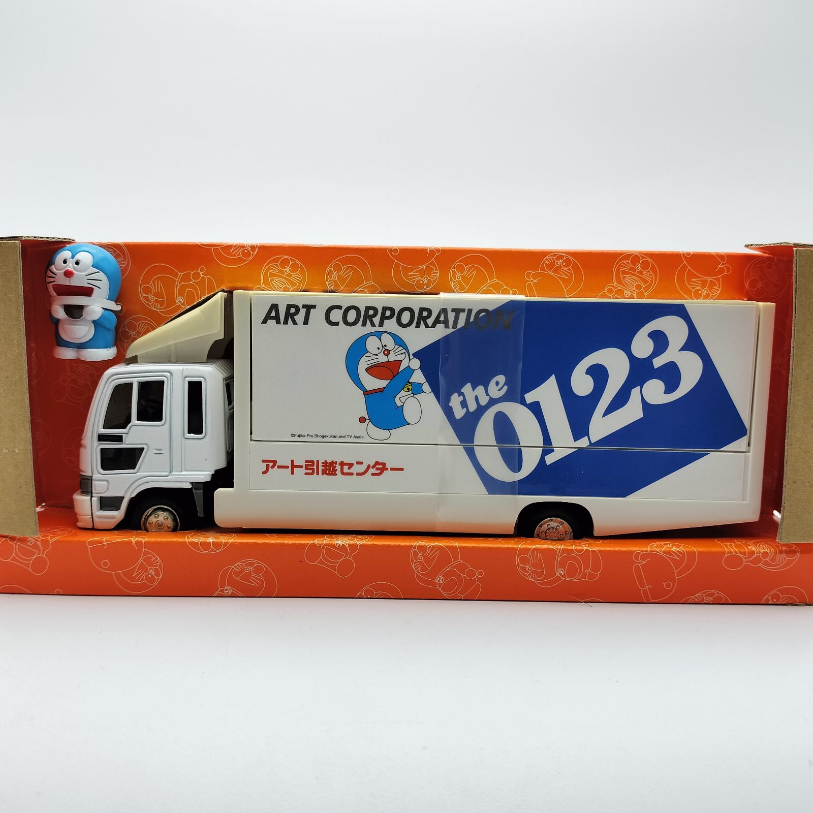 エポック社　MTECH ドラえもんキャリアカー 未使用】エポック MTECH 1/43 エムテック アート引越センター