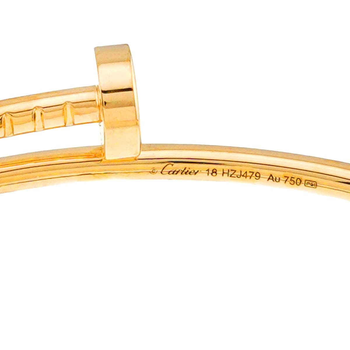 カルティエ Cartier ジュストアンクル スモール SM #18