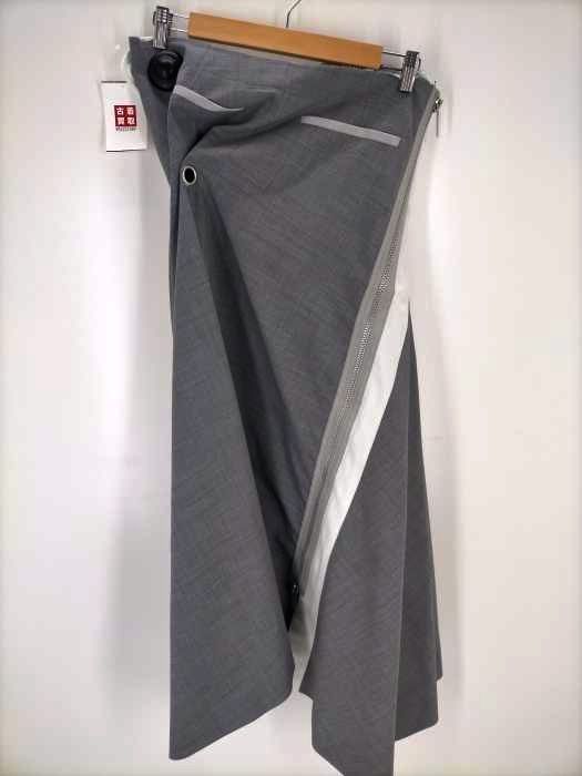 サカイ Sacai 20SS アシンメトリー ドレープドレスワンピース レディ 