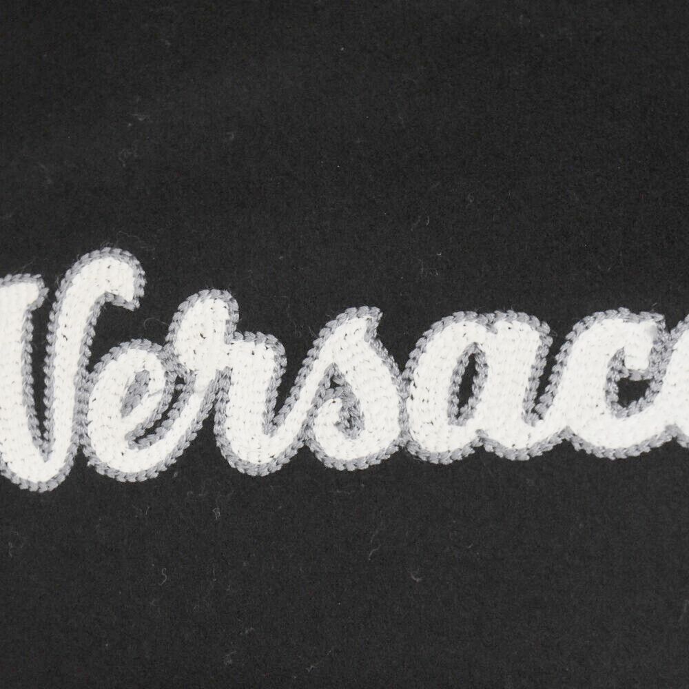 VERSACE (ヴェルサーチ) ロゴ刺繍バーシティジャケット