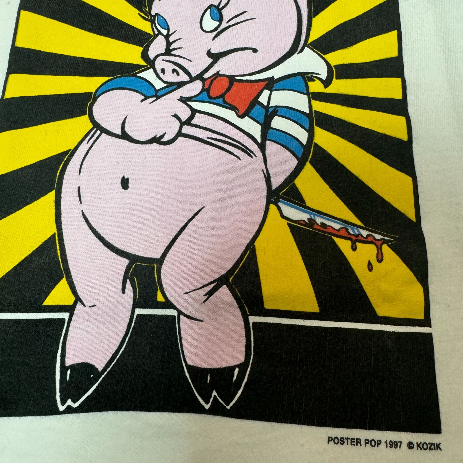 KOZIK BABES IN TOYLAND/KILLDOZER ポスター AUCTION - Killdozer - Frank Kozik Signed - Madison - 1994