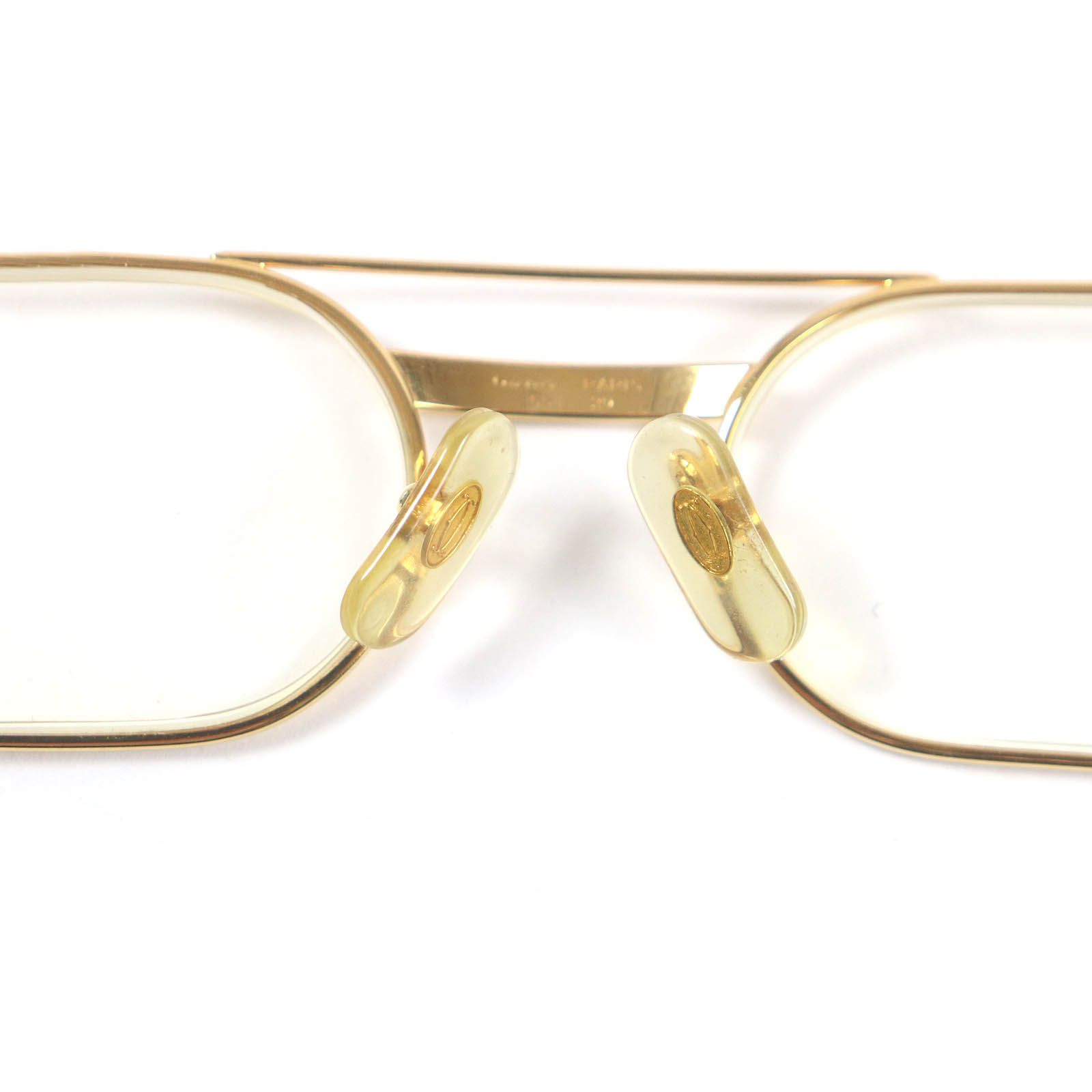 カルティエ メガネ サングラス フランス製 ゴールドフレーム Cartier