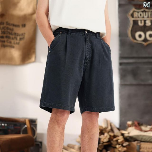 [L ]秋冬 コーデ メンズ  服 シンプル ファッション オシャレ 大人 かっこいい 大きいサイズ ストリート 紳士服  カジュアル パンツ ゆったり 快適 シンプル 五分丈 ミッド ズボン