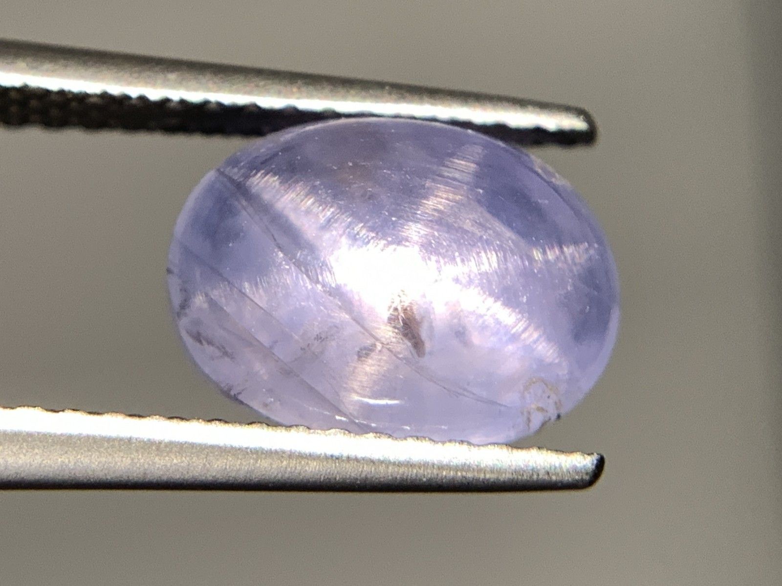 スターサファイア 4.987ct 宝石ソーティング付き 9.9㎜×7.3㎜×5.8㎜ 天然