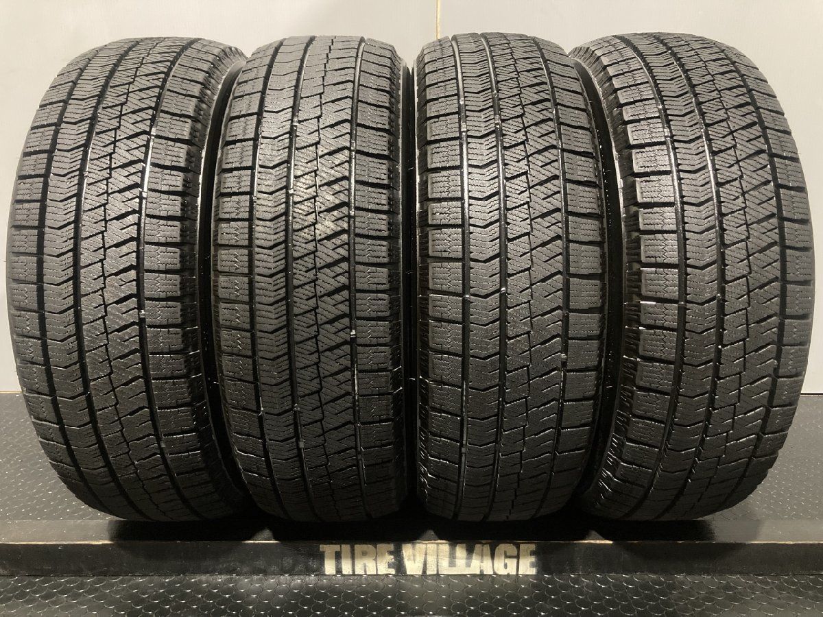 BS BRIDGESTONE BLIZZAK VRX2 185/60R15 15インチ スタッドレス 4本 21年製 バリ溝 シエンタ ヤリス グレイス等　(MTC470)