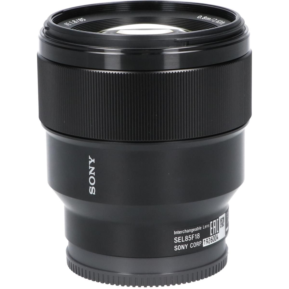 ＳＯＮＹ　ＦＥ８５ｍｍ　Ｆ１．８（ＳＥＬ８５Ｆ１８）