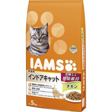 アイムス 成猫用 インドアキャット チキン 5kg マースジャパン ペット フード キャットフード ドライ