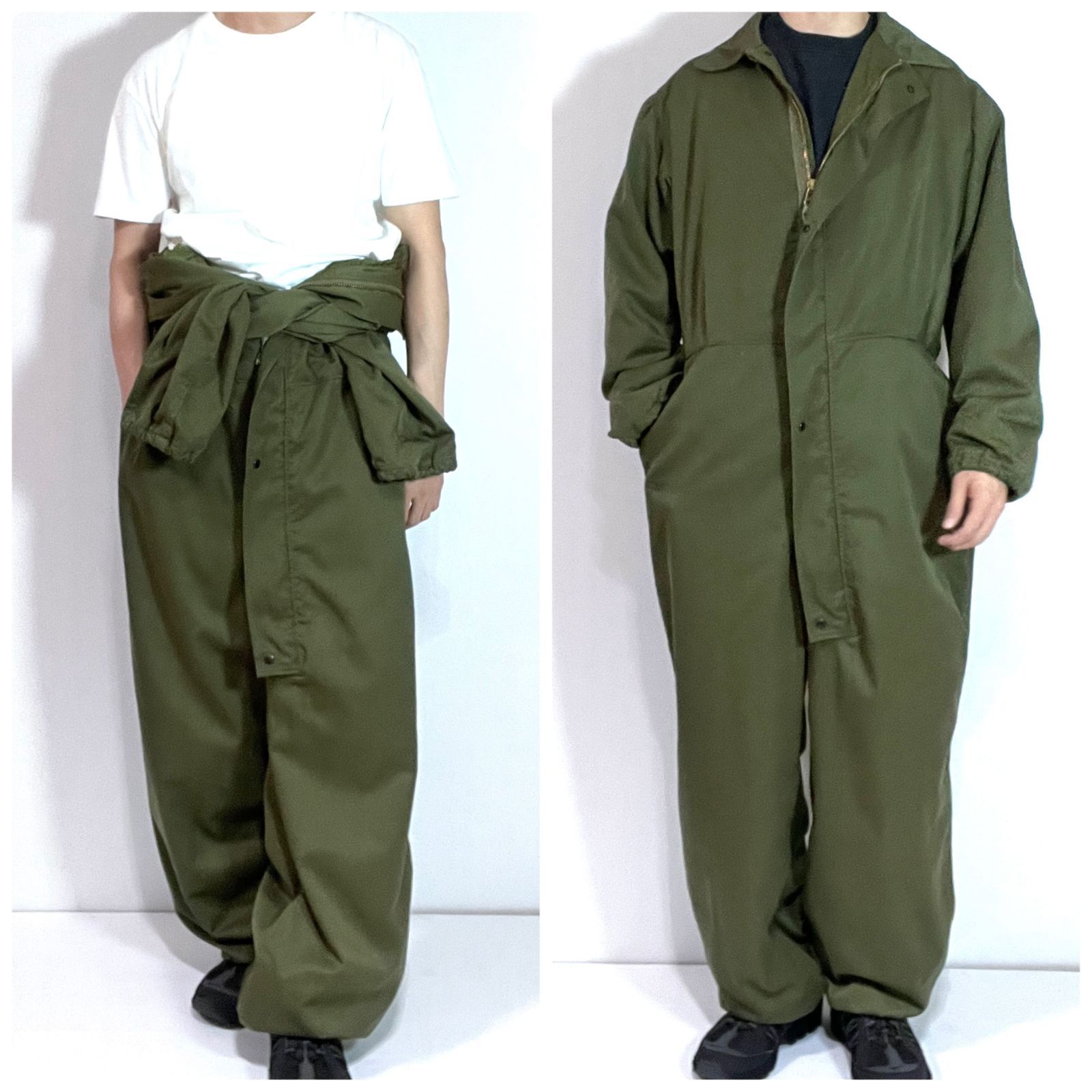 美品 80s 1985年 実物 米軍 アメリカ軍 U.S.ARMY COVERALLS