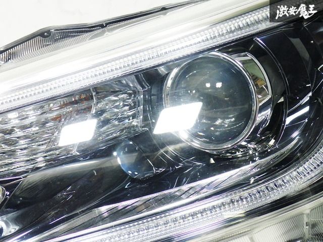 ☆点灯確認済☆ トヨタ 純正 GRX130 マークX 中期 HID ヘッド