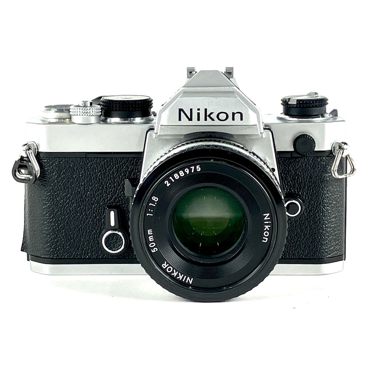 ニコン Nikon FM シルバー ＋ Ai-S NIKKOR 50mm F1.8 パンケーキ ...