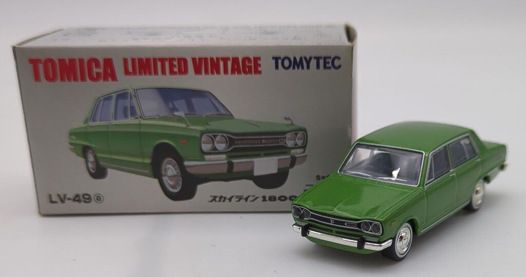 【新品】TOMICA LIMITED VINTAGEニッサンスカイライン1800 LV-N351a 日産 スカイライン 4ドアHT 1800 パサージュ（白）85年