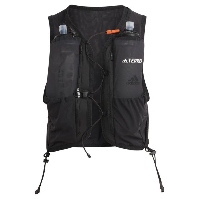 4営業日で発送 ADIDAS アディダス 41_UTERREX5リットルトレイルヴェスト DLW25 色 BLK インパクトOR サイズ S