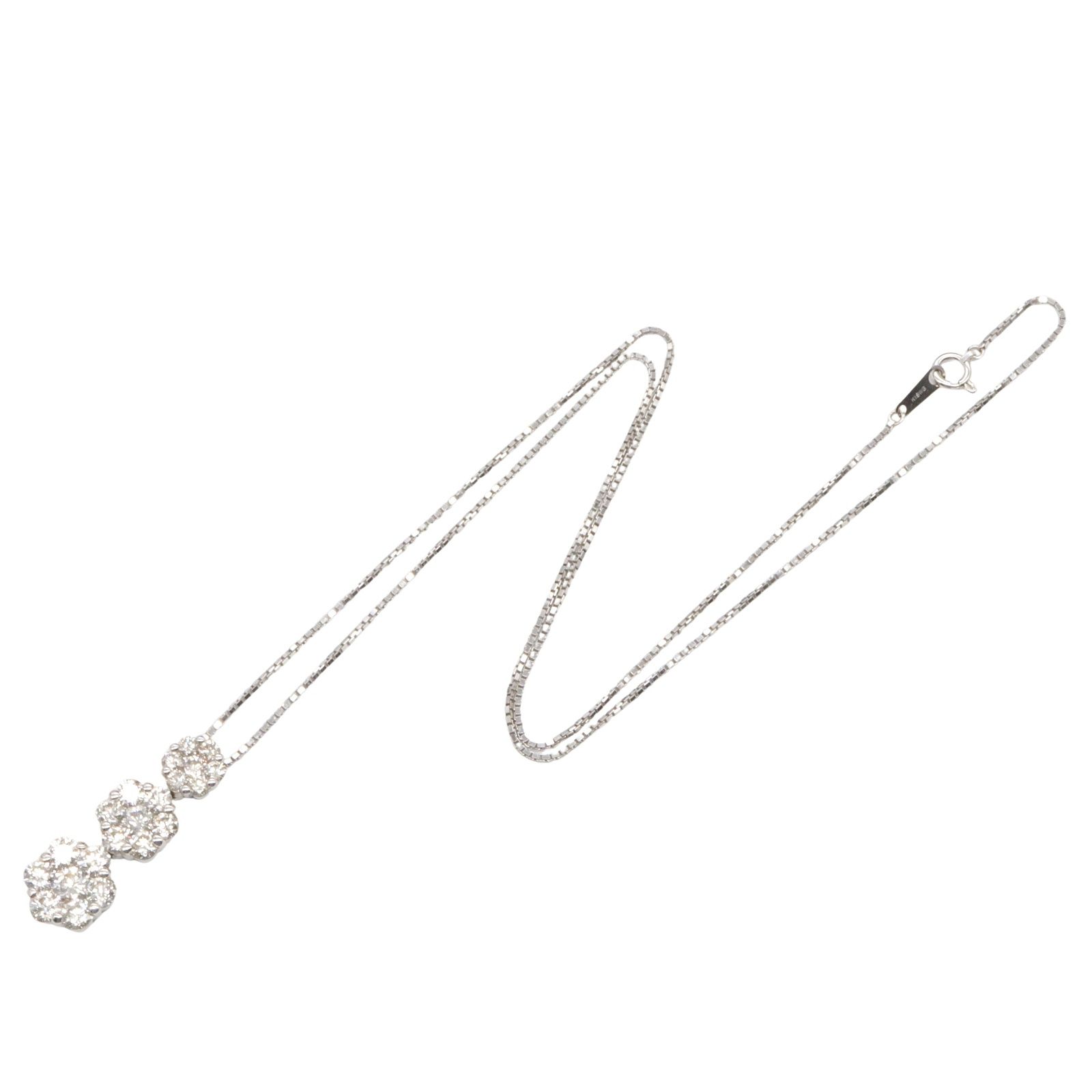 ジュエリー JEWELRY ネックレス ダイヤモンド ネックレス ﾀﾞｲﾔ 8.8g 首  