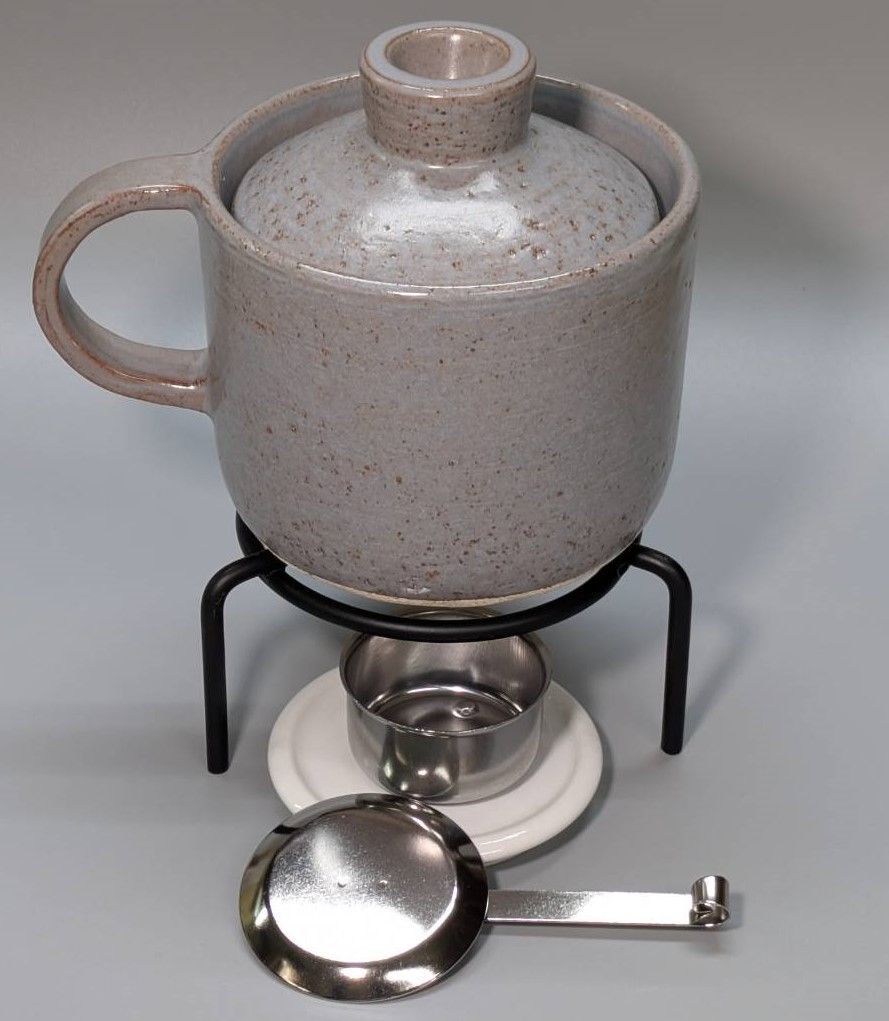 レア 雲井窯 中川一辺陶 織部3合炊き 御飯 土鍋 陶器 Amazon.co.jp