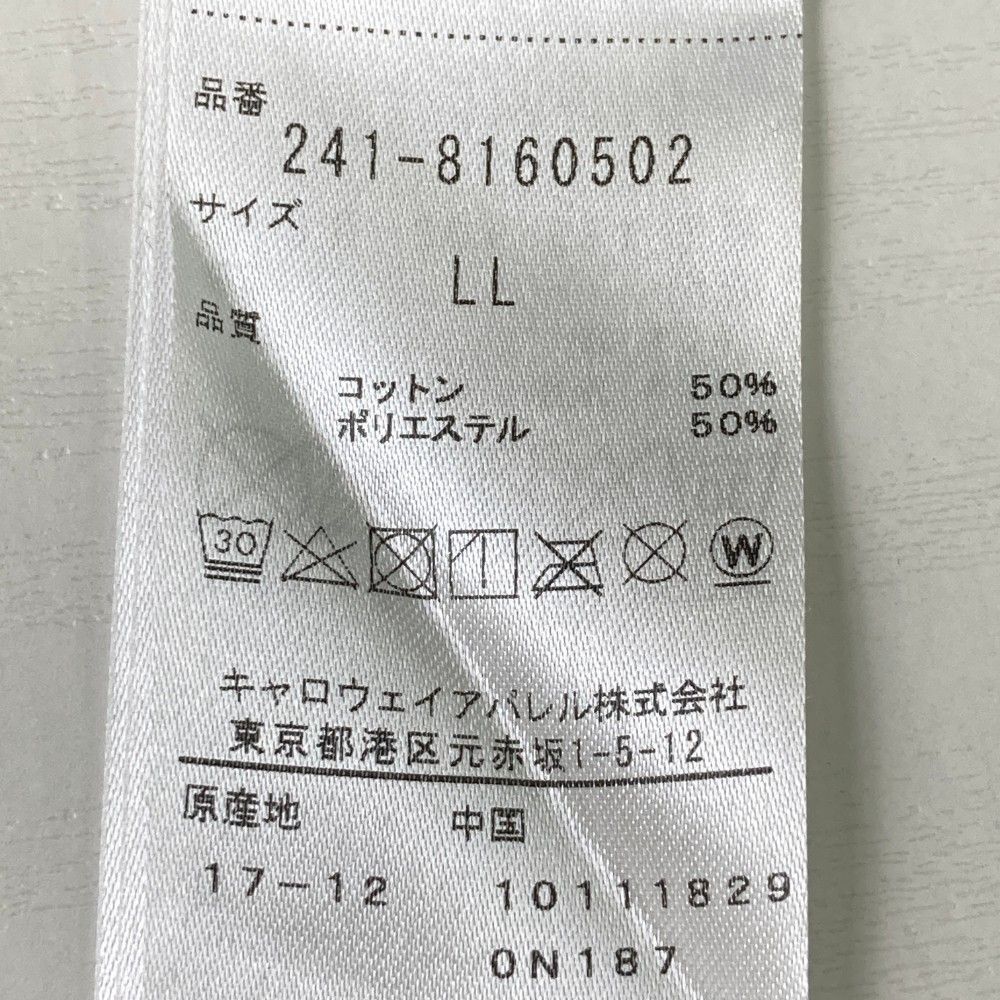 サイズ：LL CALLAWAY キャロウェイ 長袖ニットセーター 総柄
