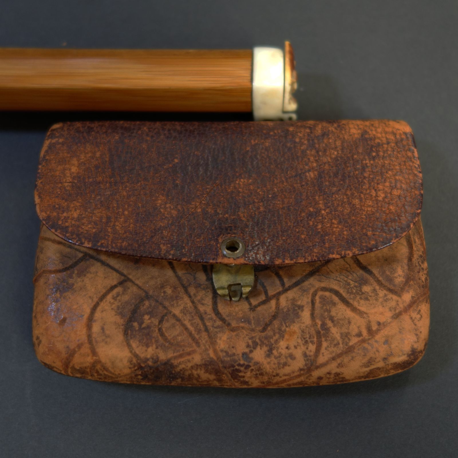 煙管　煙管筒　煙草袋　アンティーク 煙管煙管筒煙草袋アンティーク