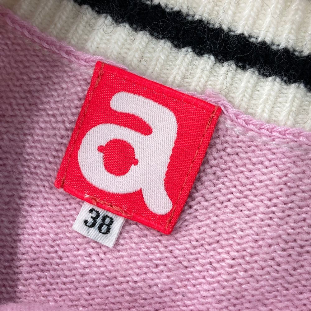 サイズ：38 ARCHIVIO アルチビオ ニットジャケット ピンク系