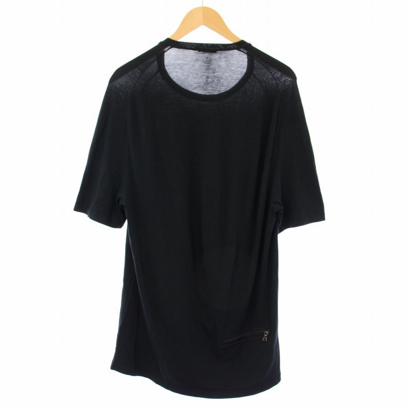 PRADA SPORTS 半袖Tシャツ 黒 プラダスポーツ PRADA SPORT Tシャツ カットソー 半袖 M 黒 /TK