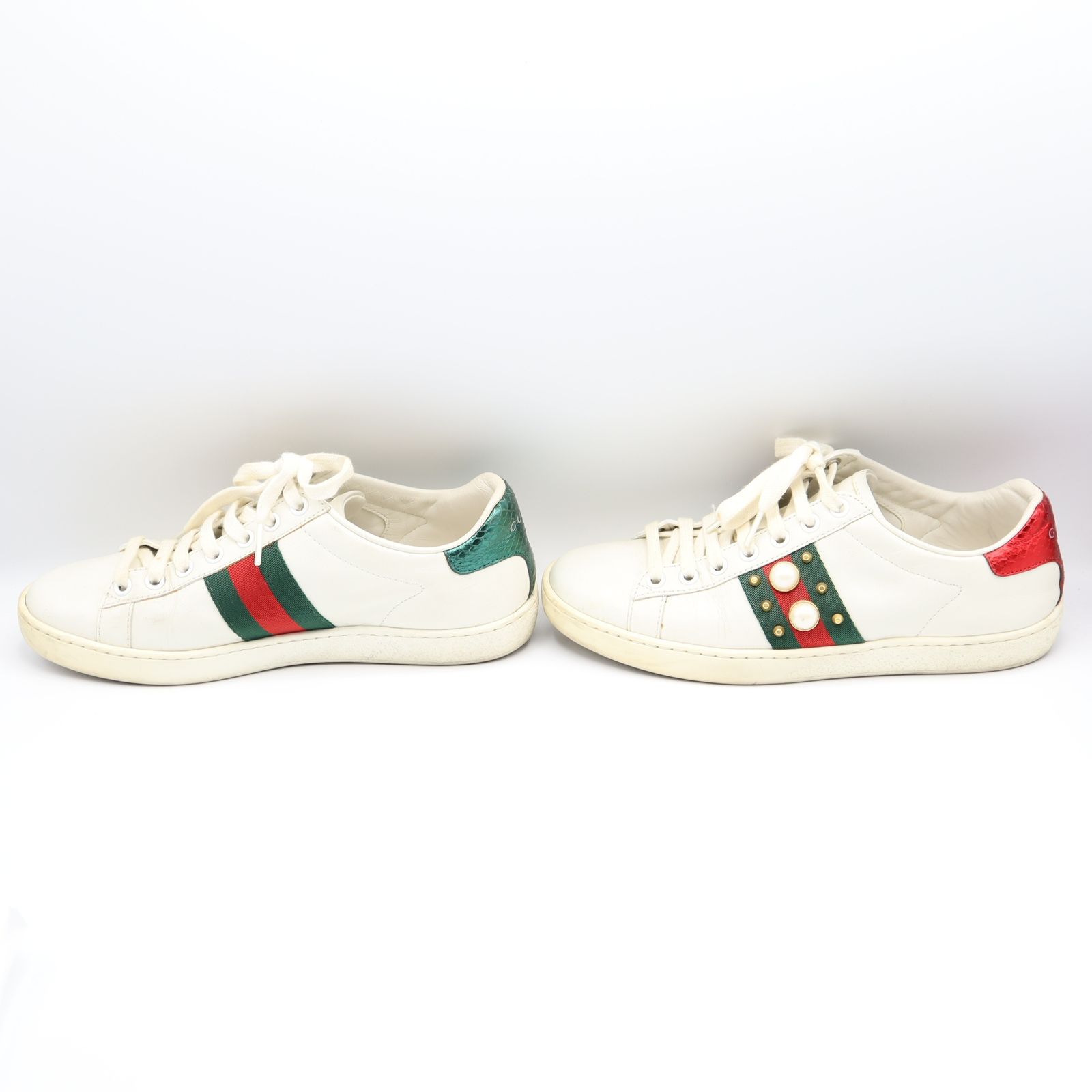 GUCCI グッチ 438218 スニーカー エース シェリーライン フェイク