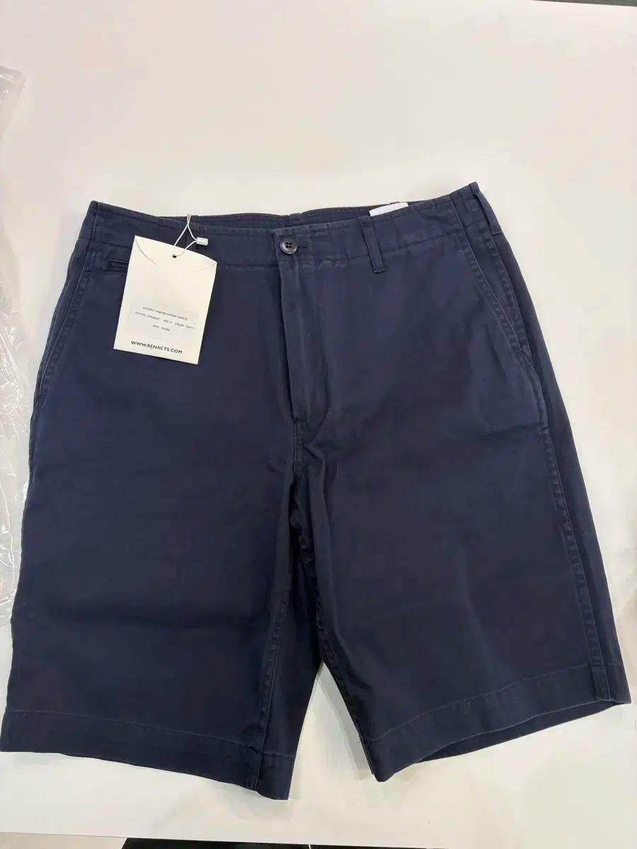 リネックス ガーメント ウォッシュド オフィサー チノ ハーフパンツ