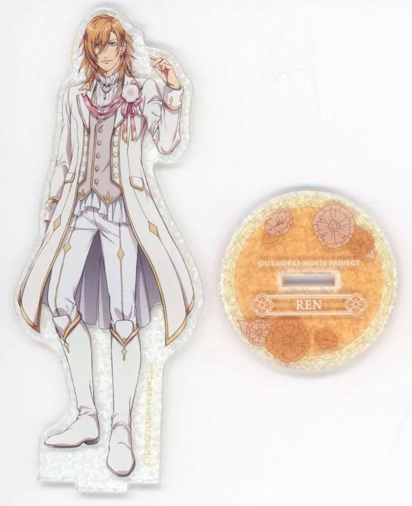 雑貨　神宮寺レン ホログラムアクリルスタンド 「劇場版 うたの☆プリンスさまっ♪ マジLOVEキングダム MAJI LOVE KINGDOM MEMORIES」 中古】アクリルスタンド・アクリルパネル 神宮寺レン ホログラム