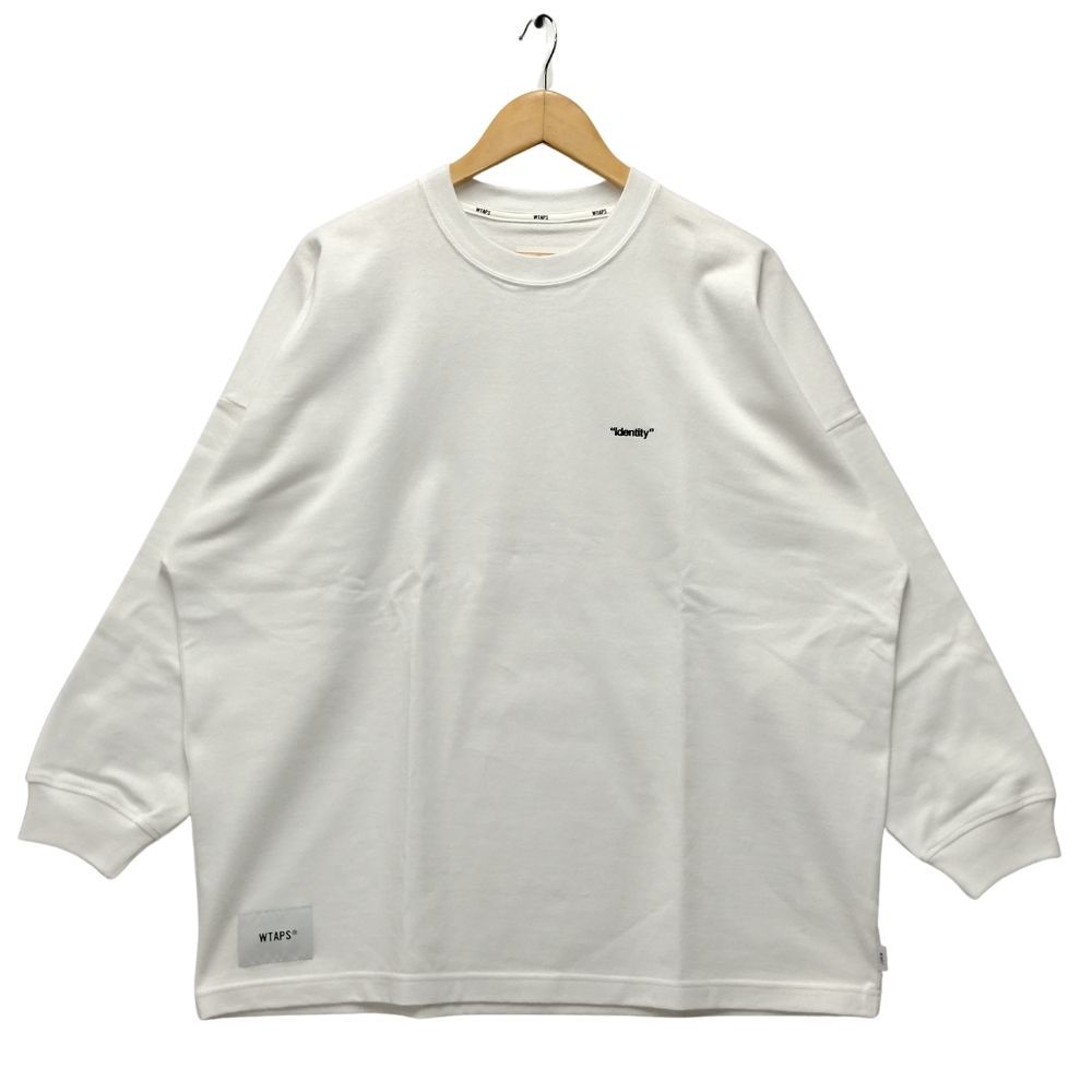 WTAPS ダブルタップス 25SS Identity / LS / Cotton 背面ロゴ