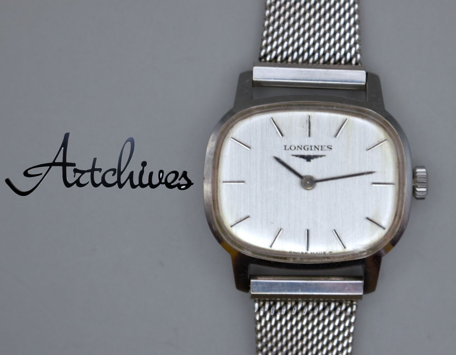 VRW-1083 時計 LONGINES ロンジン SL文字盤 レディース 手巻き 腕時計 稼動品