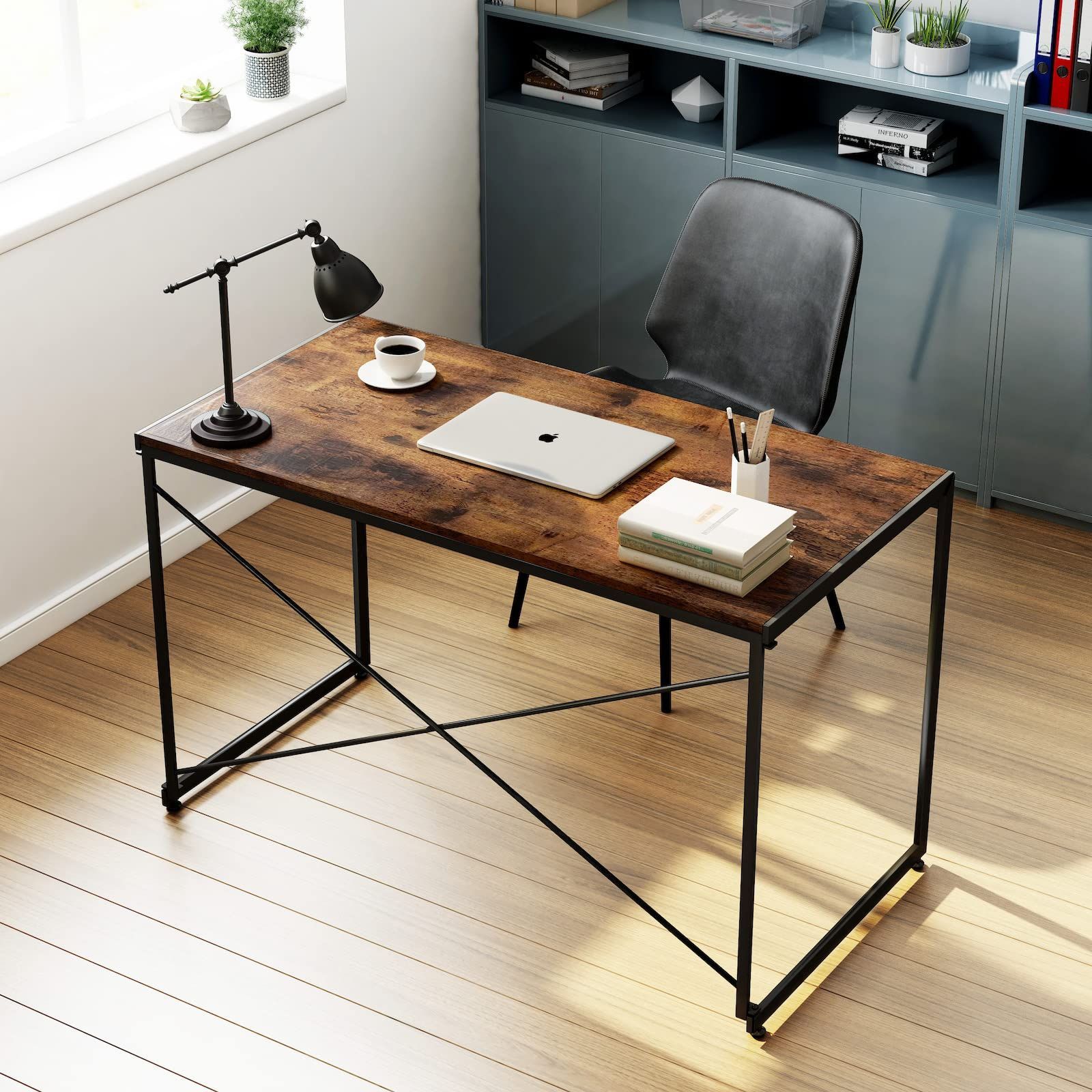 チーク無垢材使用】デスク 学習机 テーブル アジアン家具 パソコン