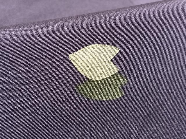 平和屋着物○染色作家 青野保夫 訪問着 舞桜 金銀彩 正絹 逸品