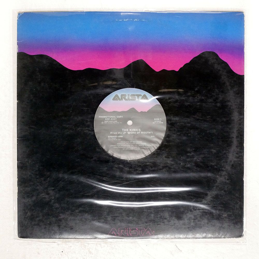 米 - KINKS/SUMMERS GONE/ARISTA ADP9337 12 - メルカリ