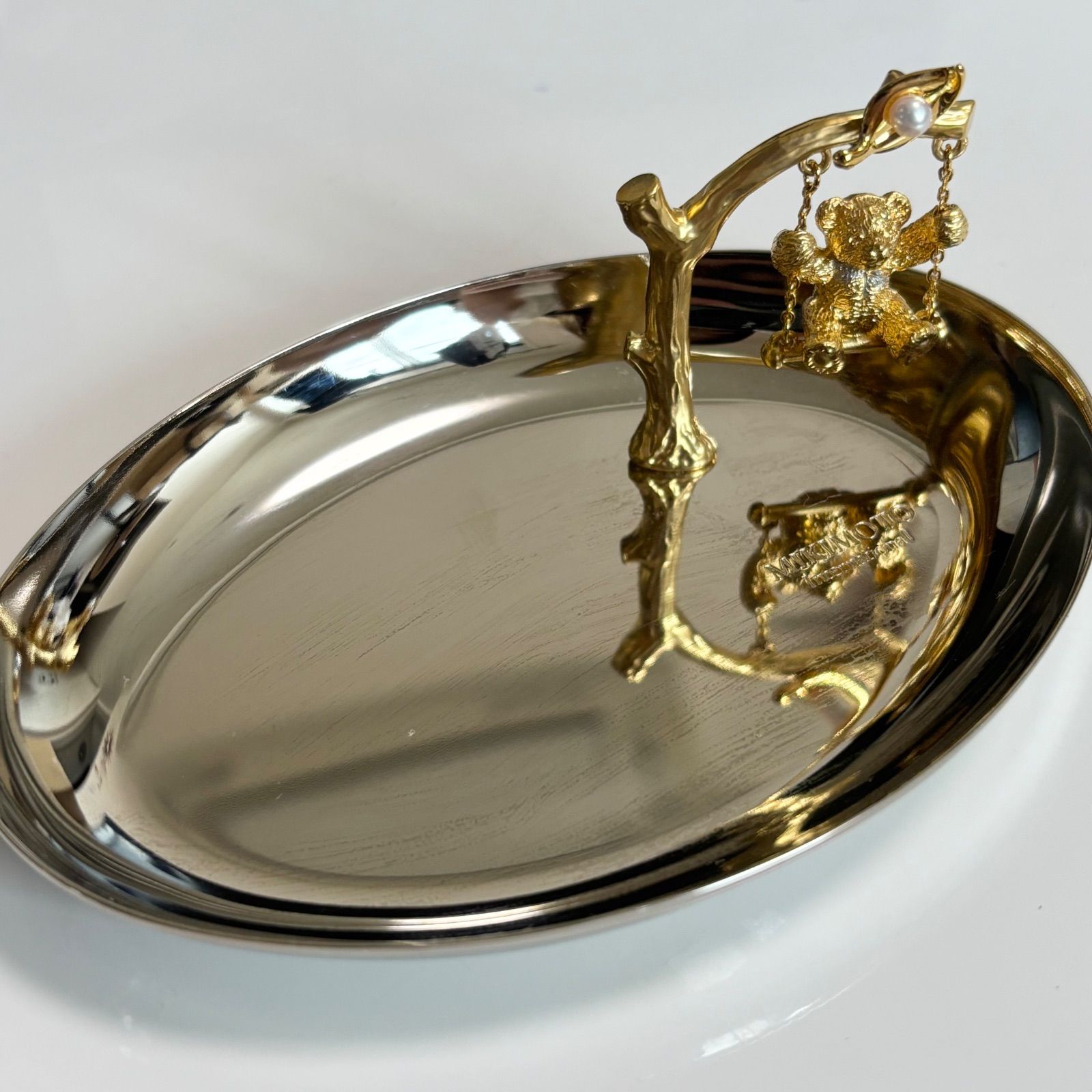 MIKIMOTO ミキモト シルバートレイ ジュエリー 小物置き 11450321.jpg