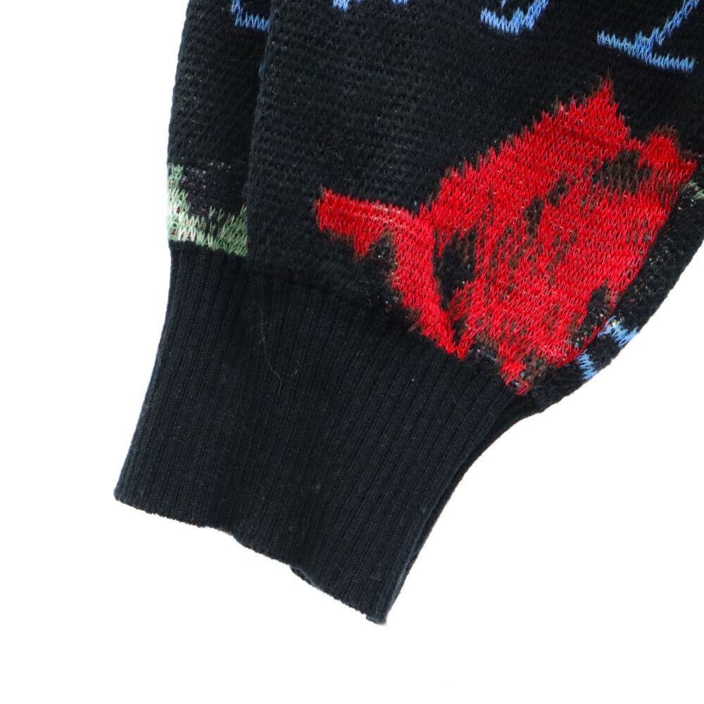 WACKO MARIA (ワコマリア) 22AW ROSE JACQUARD SWEATER ローズ 