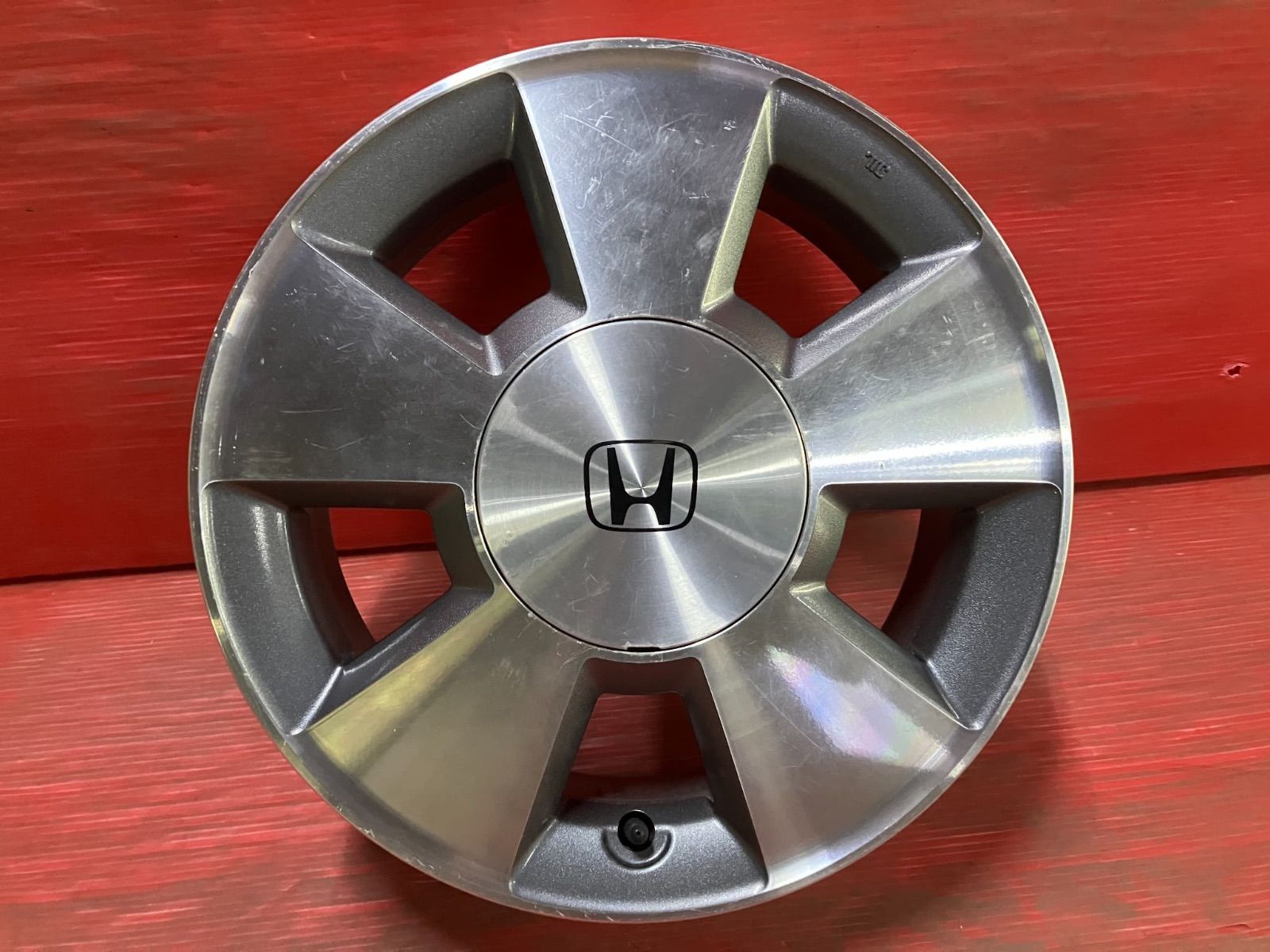 モダン ホイール 14x4.5 45 100 4H ホンダ ゼスト純正 4本SET