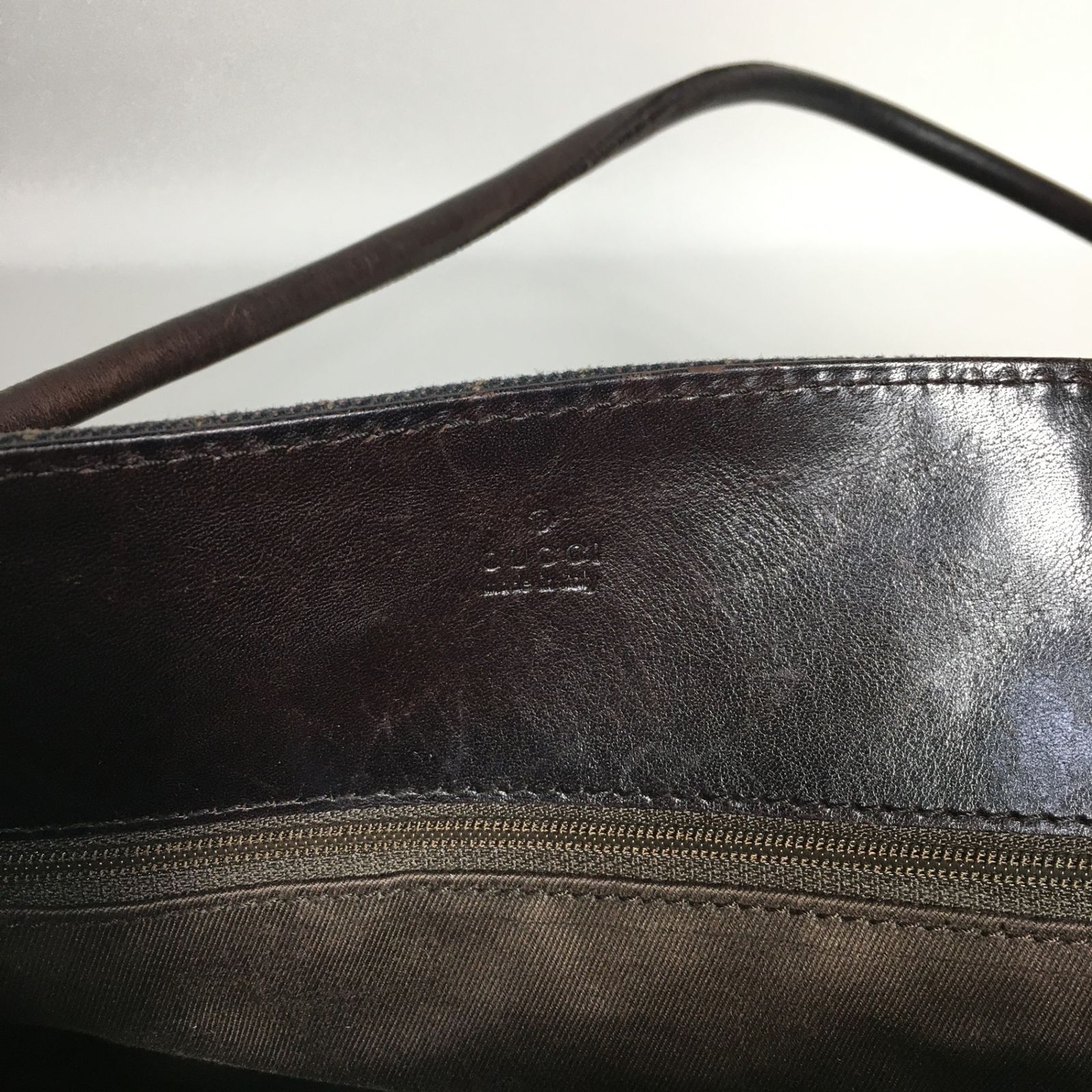 2504-127｜美品｜グッチ GGキャンバス トートバッグ ブラック 2504-127｜美品｜グッチ GGキャンバス トートバッグ ブラック