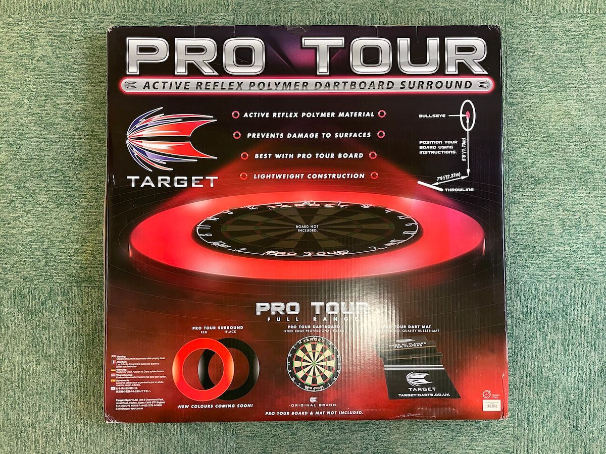 TARGET ダーツボード TARGET PRO TOUR SURROUND RED ダーツサラウンド