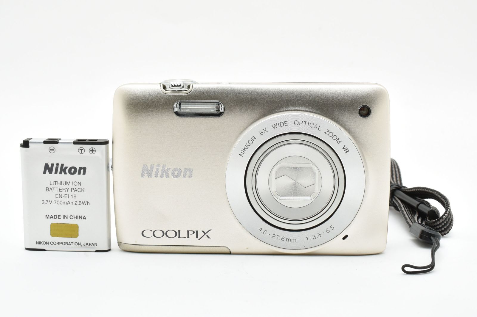 「ジャンク品」　ニコン　COOLPIX S4400 ジャンク・外観美品】Nikon COOLPIX S4400 本体のみ 部品取り