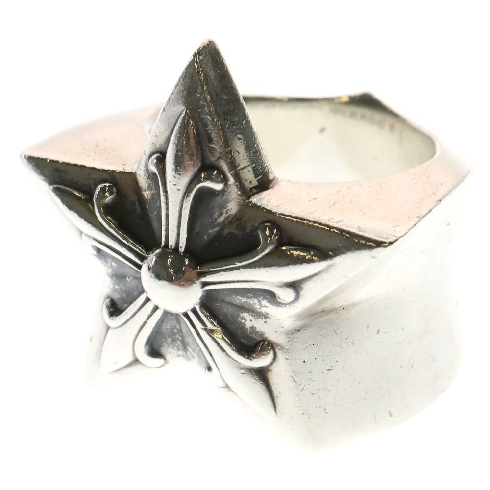 CHROME HEARTS クロムハーツ STR LRG ラージスター リング シルバー
