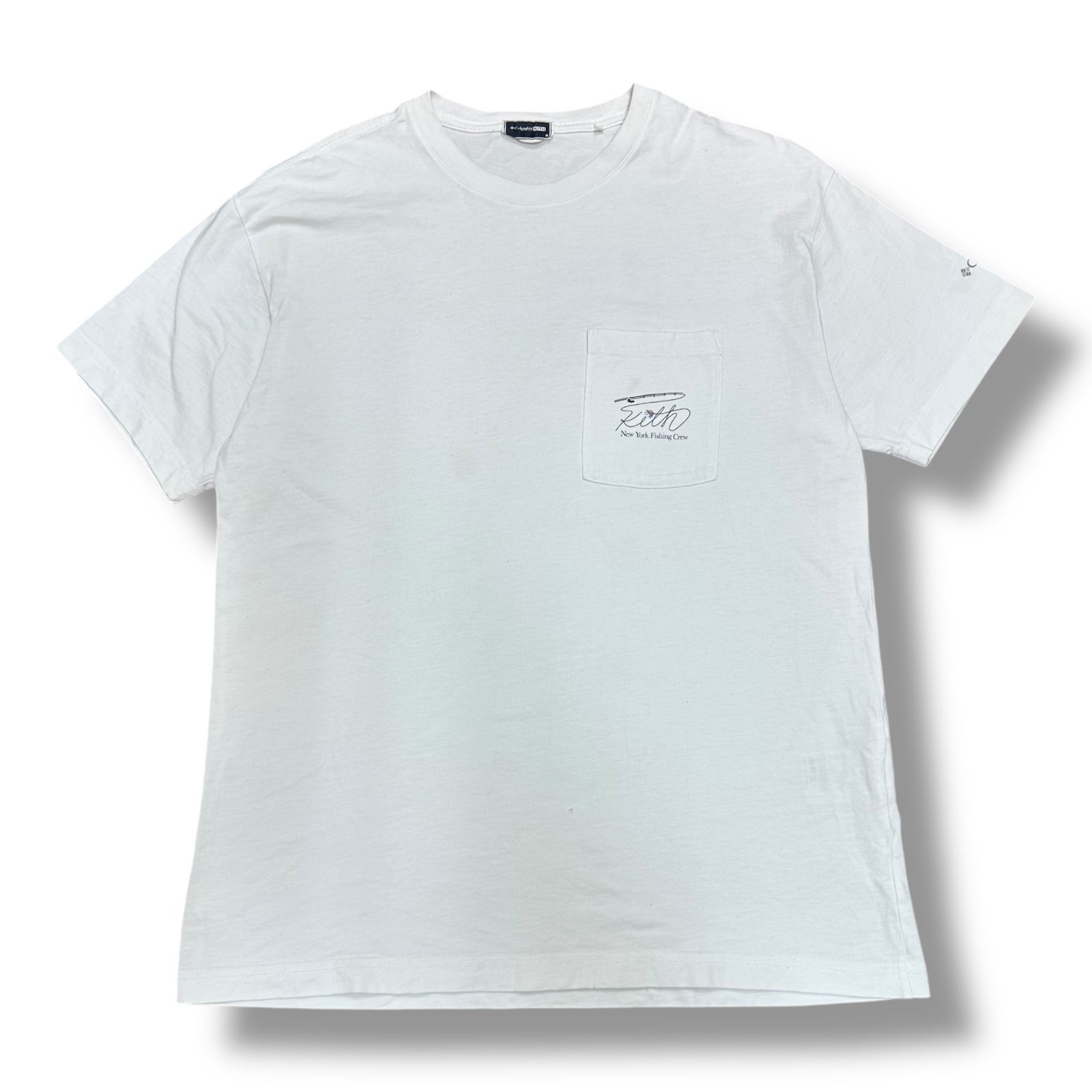 大人気！【KITH NYC】コロンビア コラボ Tシャツ ホワイト (KITH
