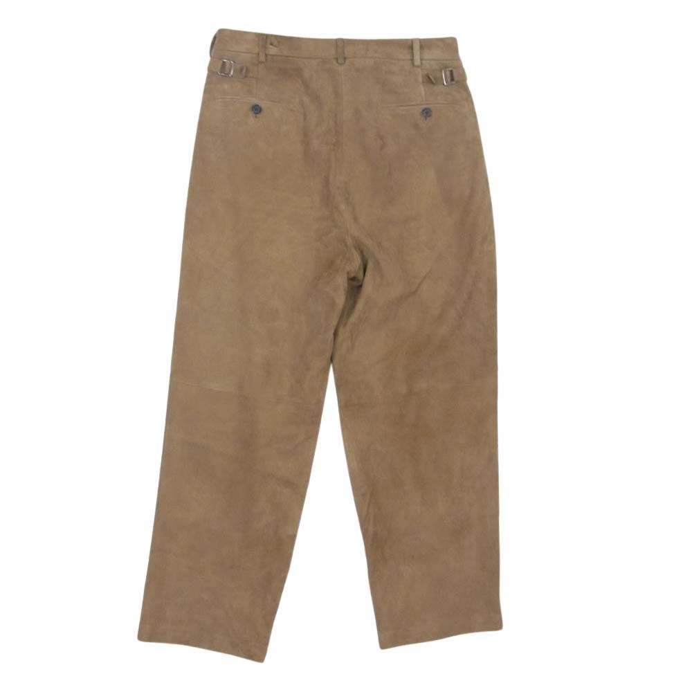 アプレッセ A.PRESSE パンツ 23AW 23AAP-04-24H Suede Trousers 