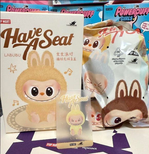 Labubu ありがた THE MONSTERS Have a SeatぬいぐるみZIZI
