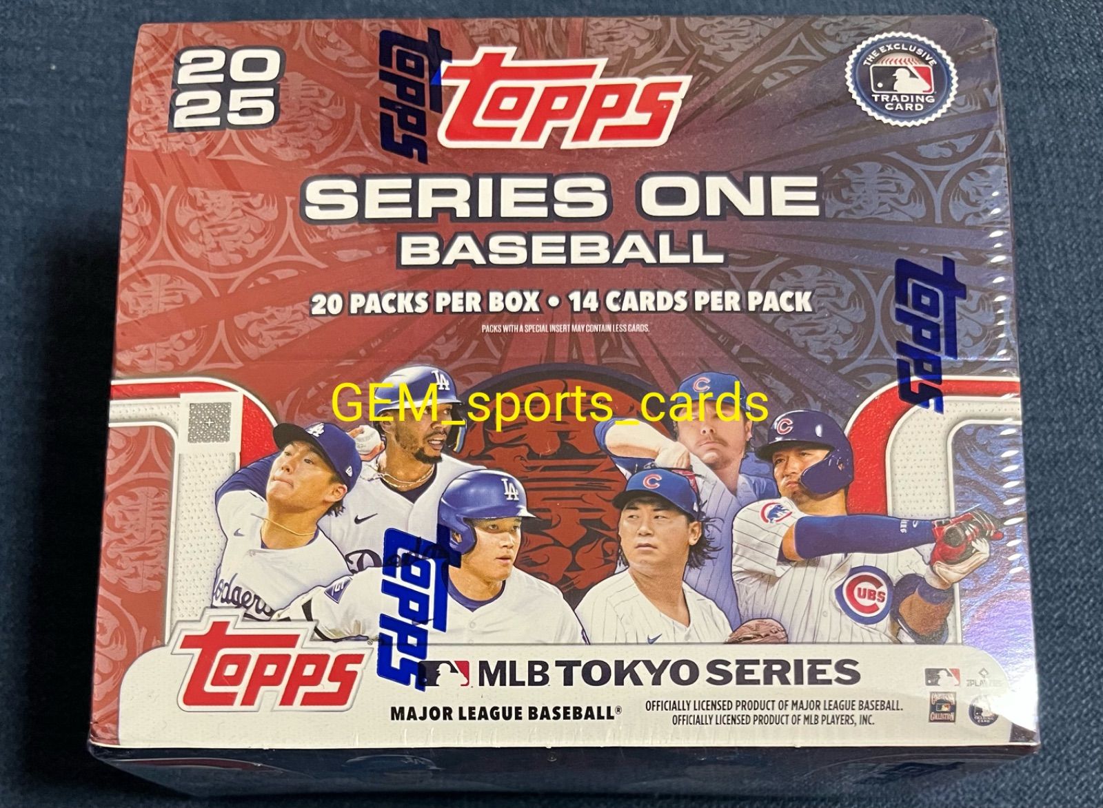 ゲームセンター・ゲームカード Topps MLB Tokyo Series Series One 2025 Topps MLB Tokyo Series 1 Baseball Checklist, Mega Details