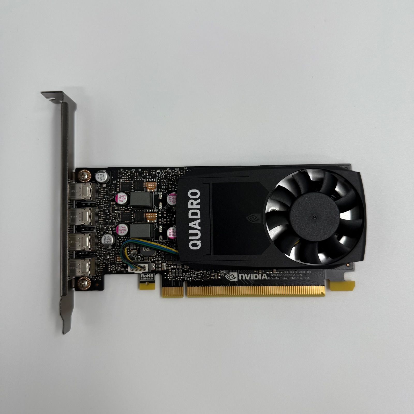 4出力動作確認済みNVIDIA Quadro P1000 グラフィックボード｜Yahoo