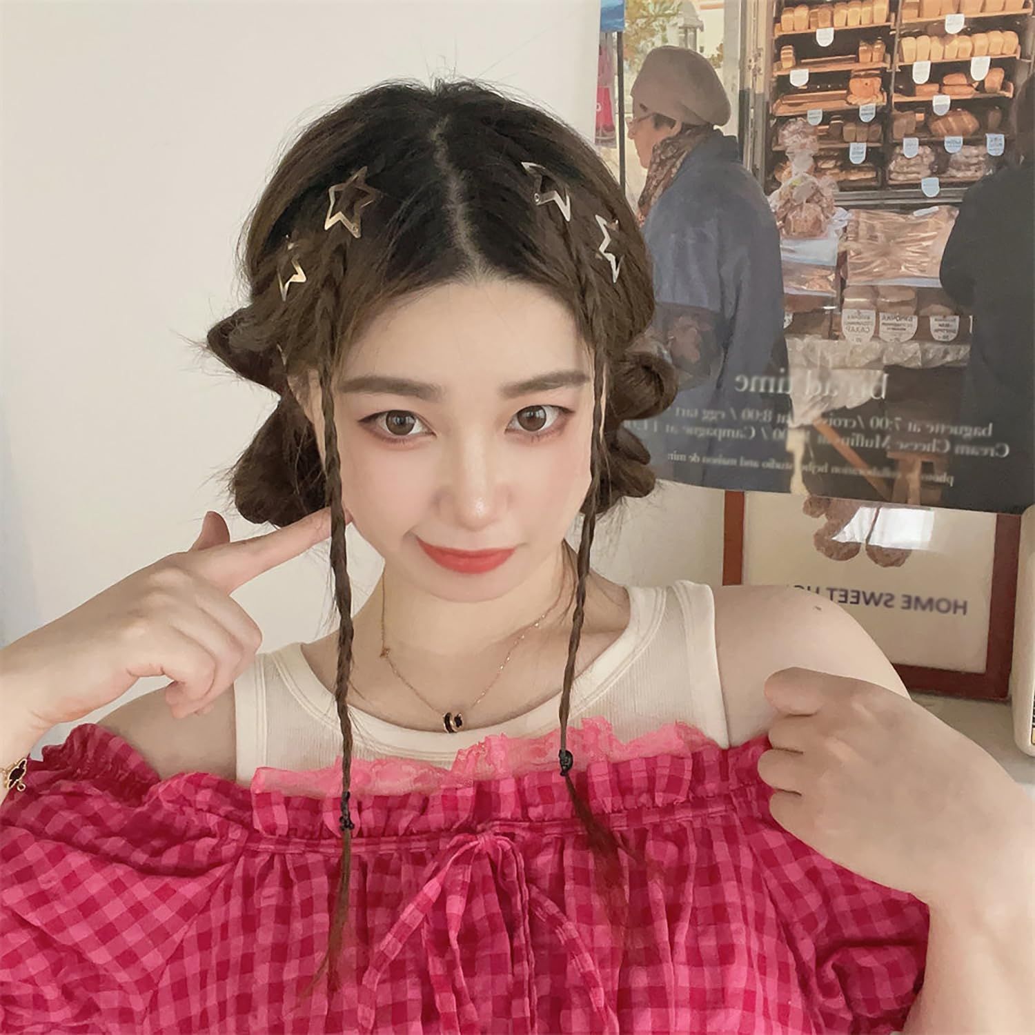 【在庫セール】女性 大人 子供 シュエリー シュエリー ヘアピン ヘアピン ヘアピン 【20個入り】ヘアアクセサリシルバースター 小さめ 星 星 ヘアクリップ ヘアクリップ 五芒星