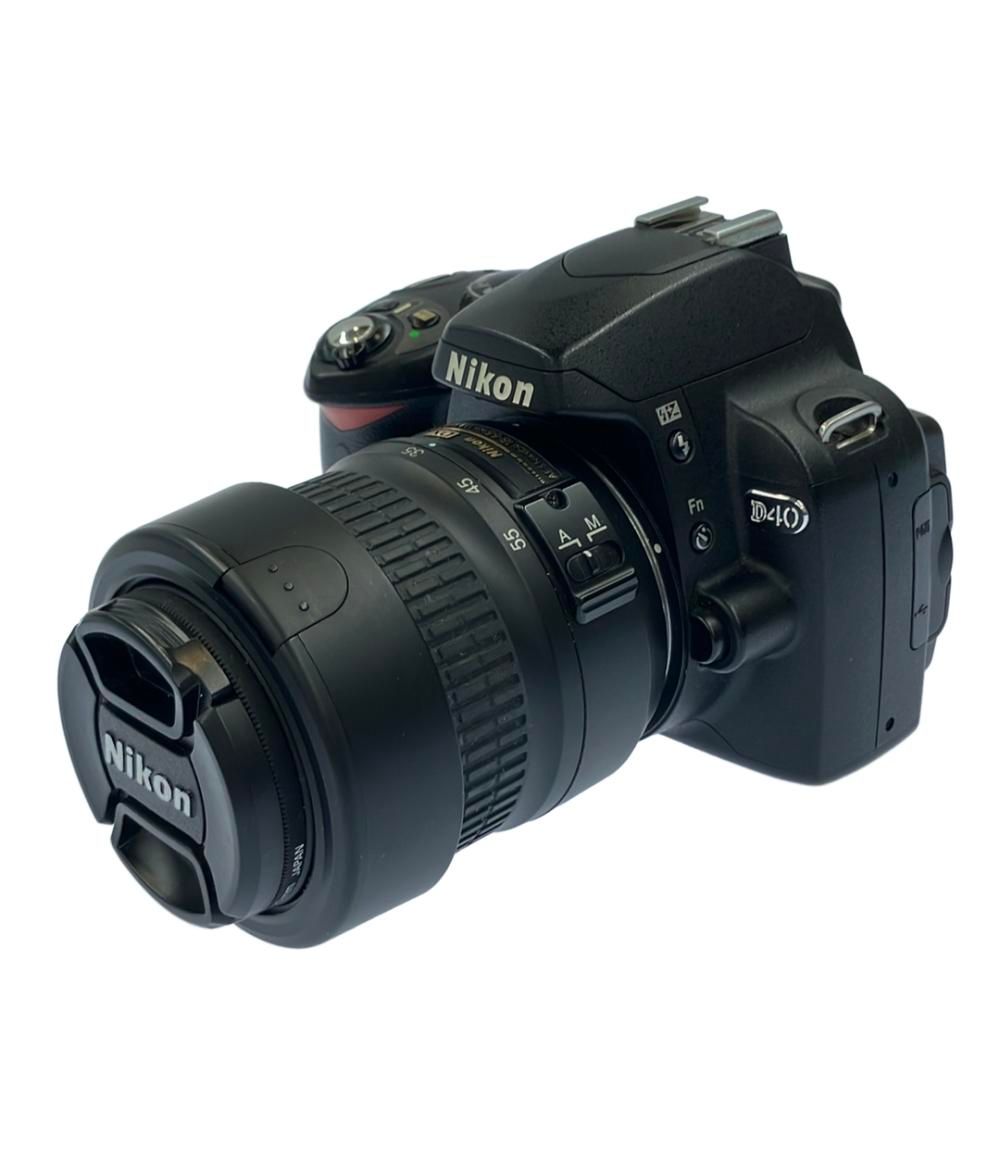 【値下げ】Nikon D40 デジタル一眼レフカメラ レンズセット【訳アリ】 Nikon D40 デジタル一眼レフカメラ レンズセット【訳アリ】
