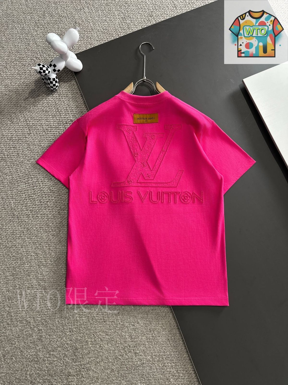 今日特価】Louis Vuitton 2025SS ピンク T シャツ-1 - メルカリ