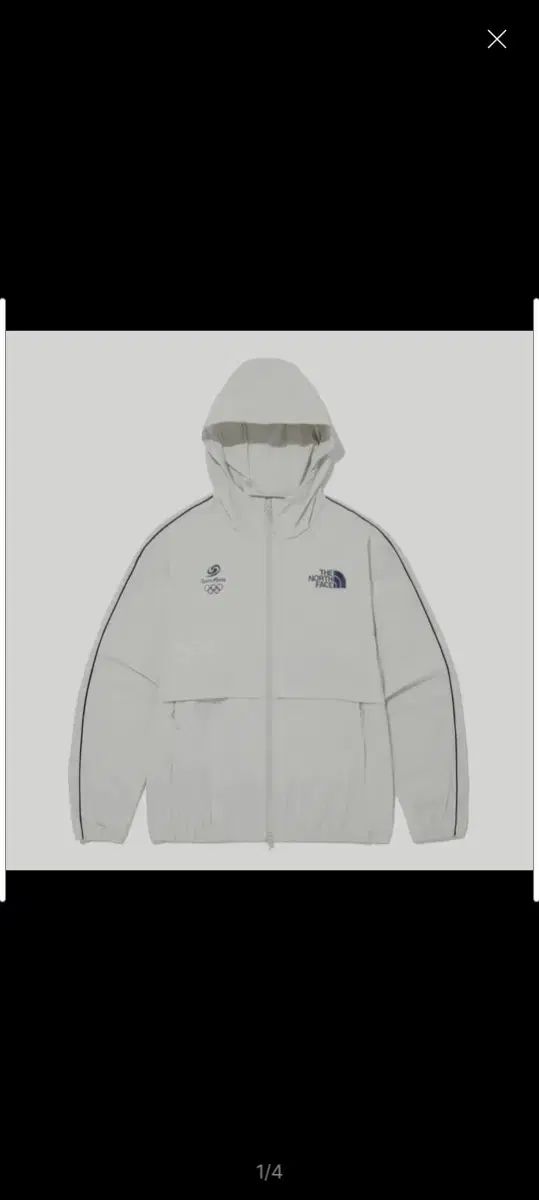 【雷市場（ポンジャン）商品韓国直送】 THE NORTH FACE(ザノースフェイス) チームコリア アイスラン ジャケット 100 ー L ライトグレー 新品