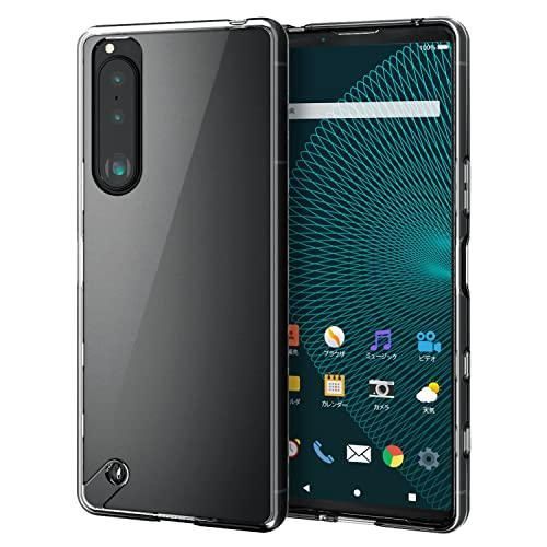エレコム Xperia 5 III ハイブリッドケース み クリア PM-X214HVCKCR