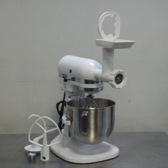 キッチンエイドスタンドミキサ Kitchenaid　KSM5 キッチンエイド KSM5.5WH（ホワイト）【業務用】｜株式会社エフ・エム